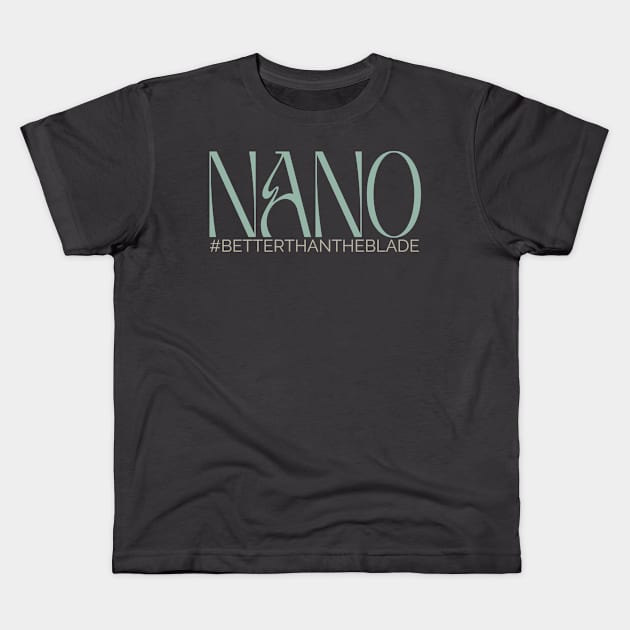 Nano Brows Kids T-Shirt by SouthernVanityByJillyan